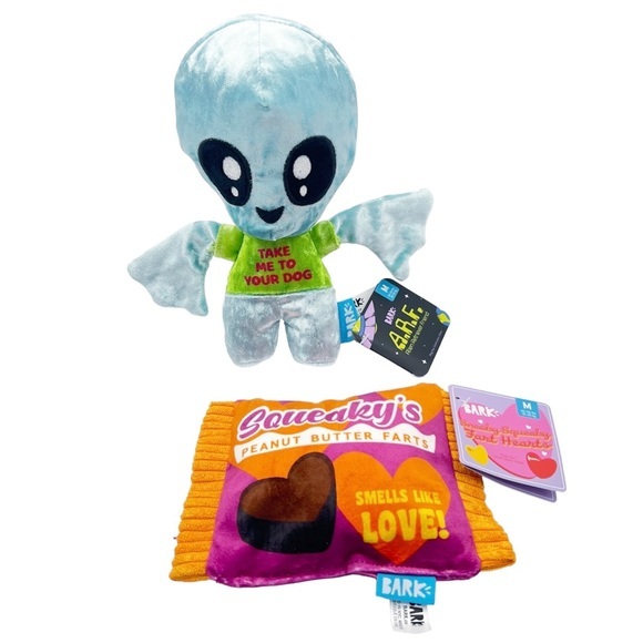 Bark Dog Nwt Bark Toys Barkbox Toys Alien Chocolate Candy Medium Poshmark
